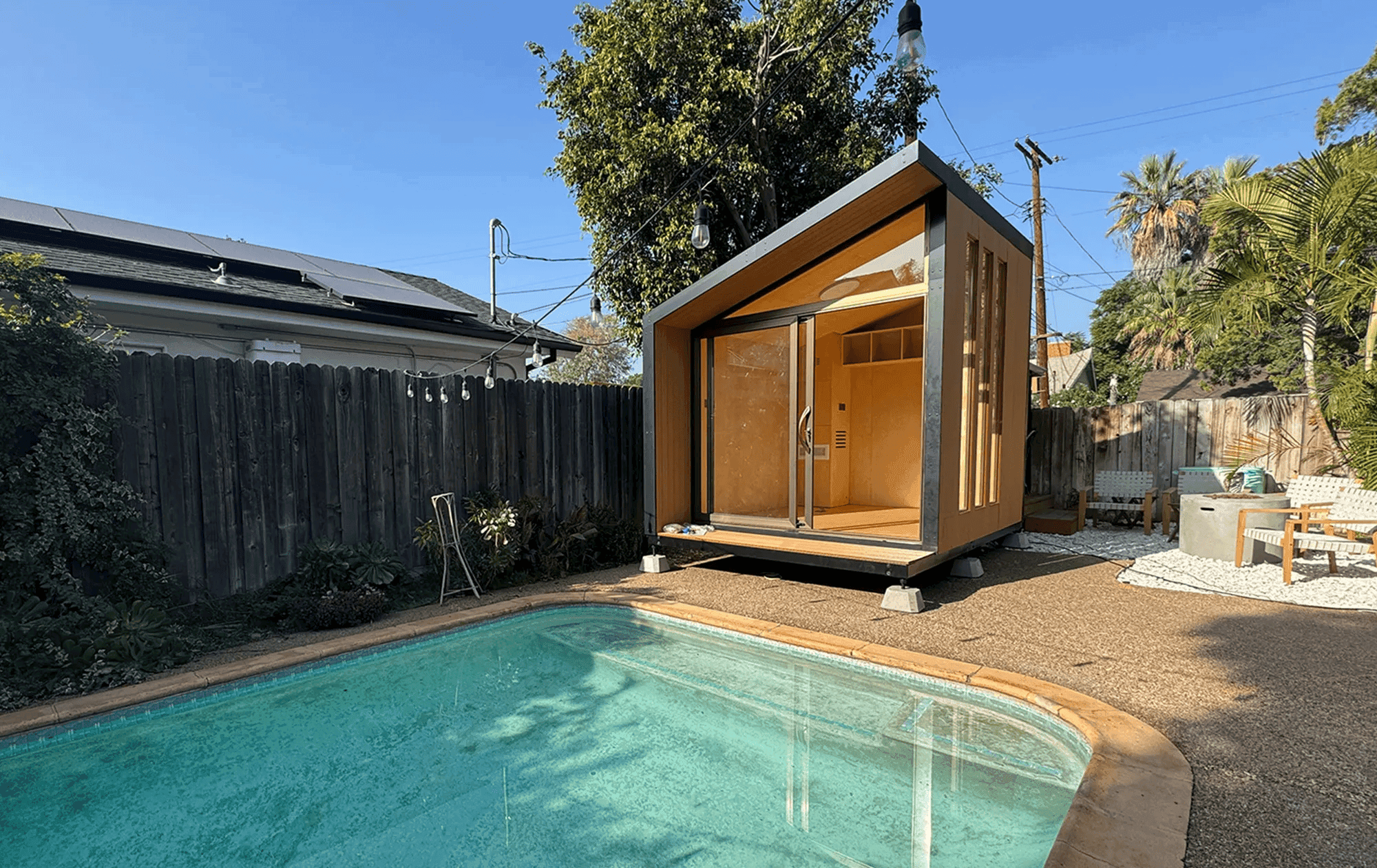 Elevation and exterior home features