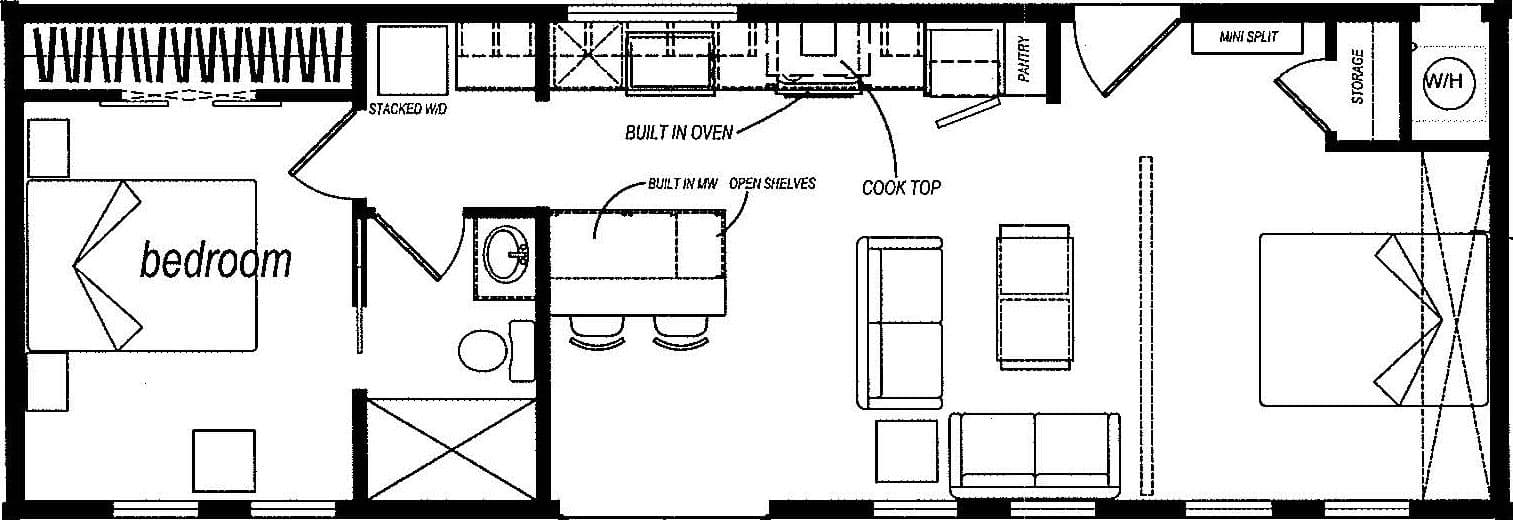 Gs 660 adu floor plan and hero home features