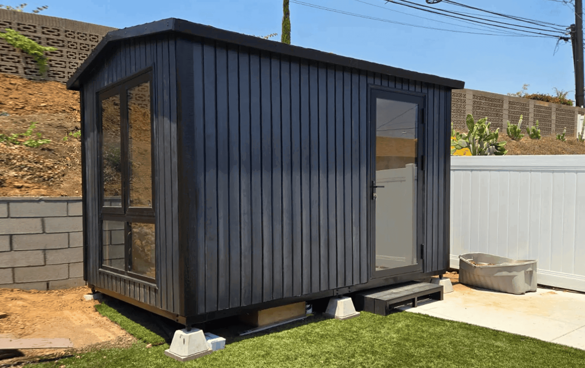 Elevation and exterior home features