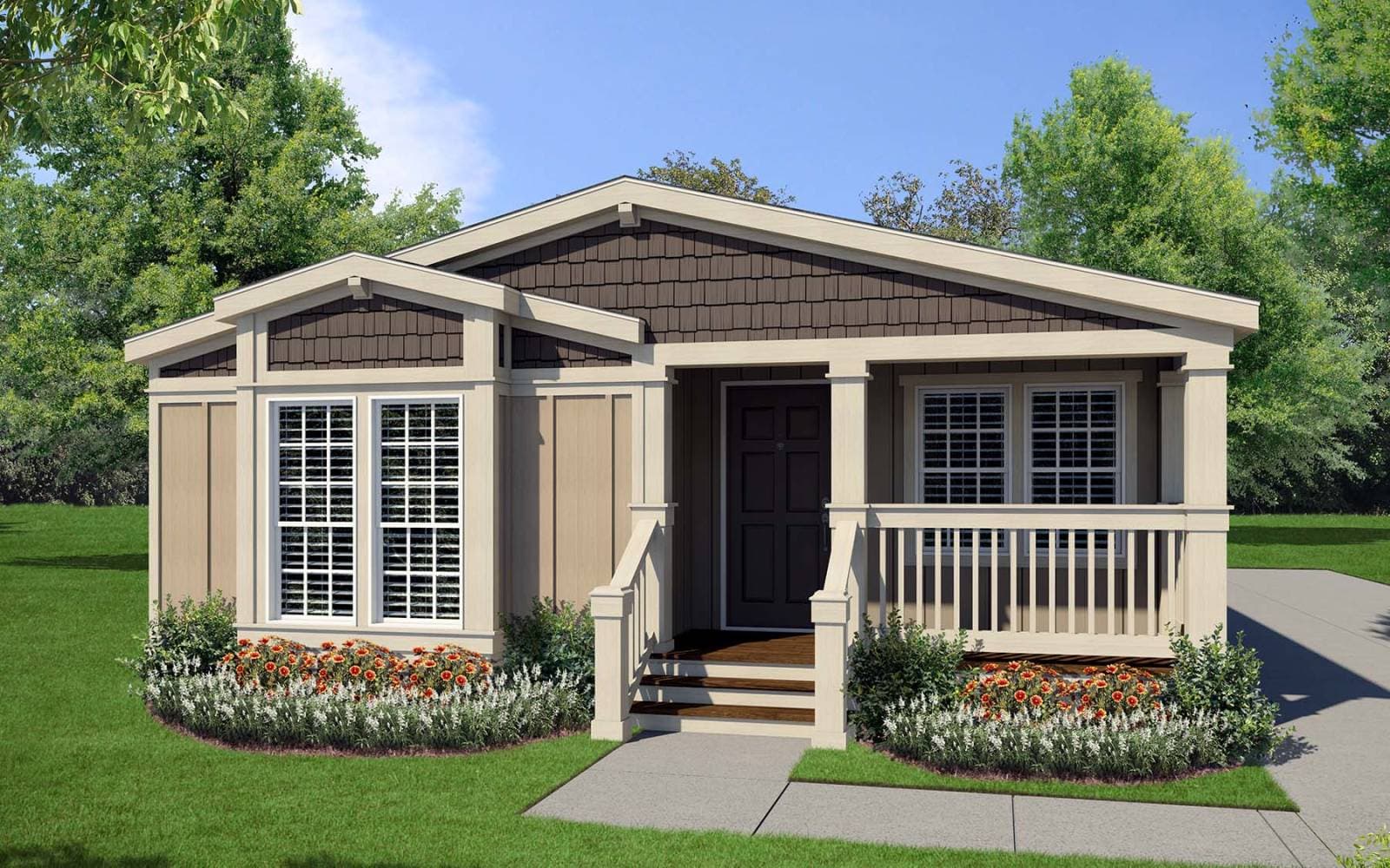 Bd 16 hero, elevation, and exterior home features